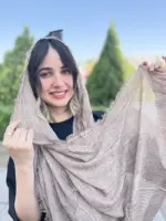 شال کنفی دور ریش