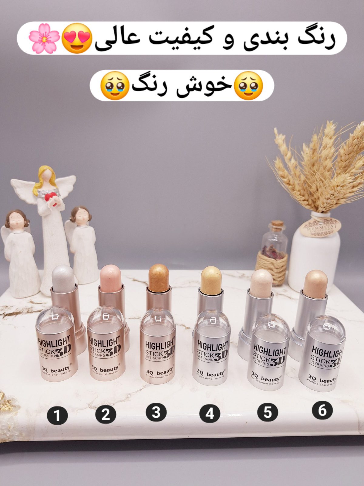 هایلایتر استیکی برند 3Q بیوتی کد hlt – 020 - Image 1