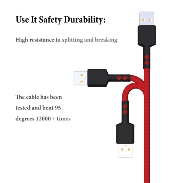 کابل تبدیل USB به microUSB کلومن مدل kd-30 مجموعه 5 عددی مشکی 7 روز تضمین بازگشت کالا