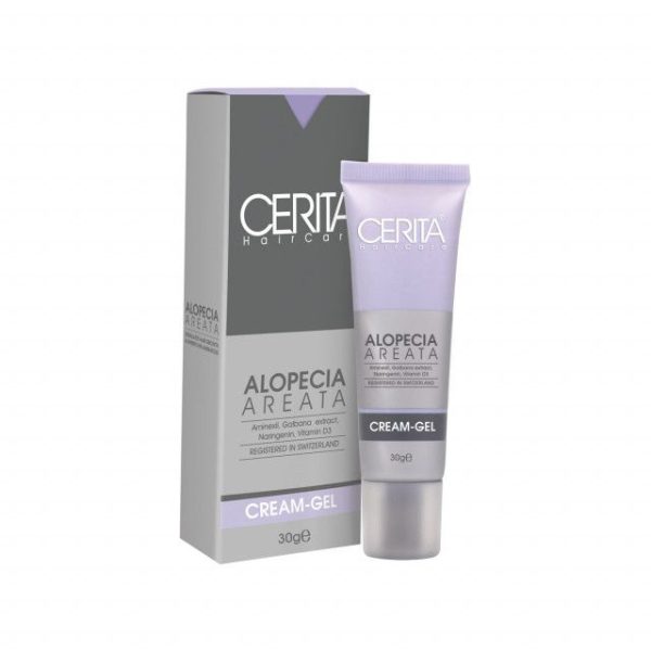 کرم ژل ضد ریزش سکه ای مو سریتا مدل Alopecia Areata حجم 30 میلی لیتر