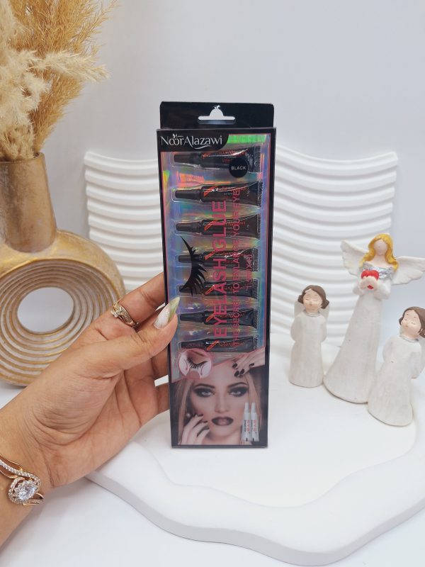 چسب مژه تکی برند Noor Alazawi حجم 1.5 گرم کد BX-3586 (کارتن مستطیل)
