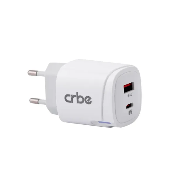 شارژر دیواری 38 وات کربی مدل CR-R101 سفید گارانتی 12 ماهه تکنوپاز