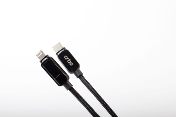 کابل تبدیل USB-C به لایتنینگ کربی مدل BE-C106CL طول 1.2 متر مشکی