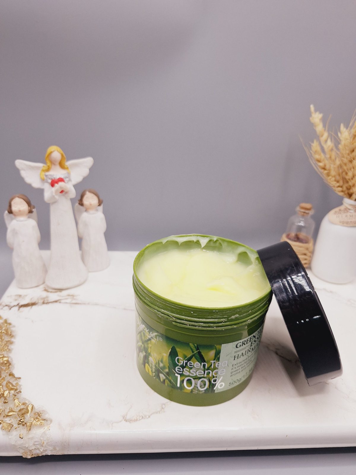 ماسک مو ارگانیک اسانس چای سبز 500 گرم برند وکالی کد WKL198 - Image 1
